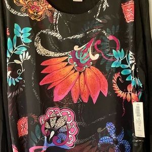 Chico’s knit top. NWT-69.50. Chico’s Size 2